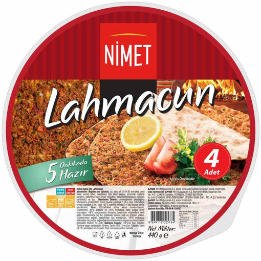 Nimet Lahmacun Mild 8pc